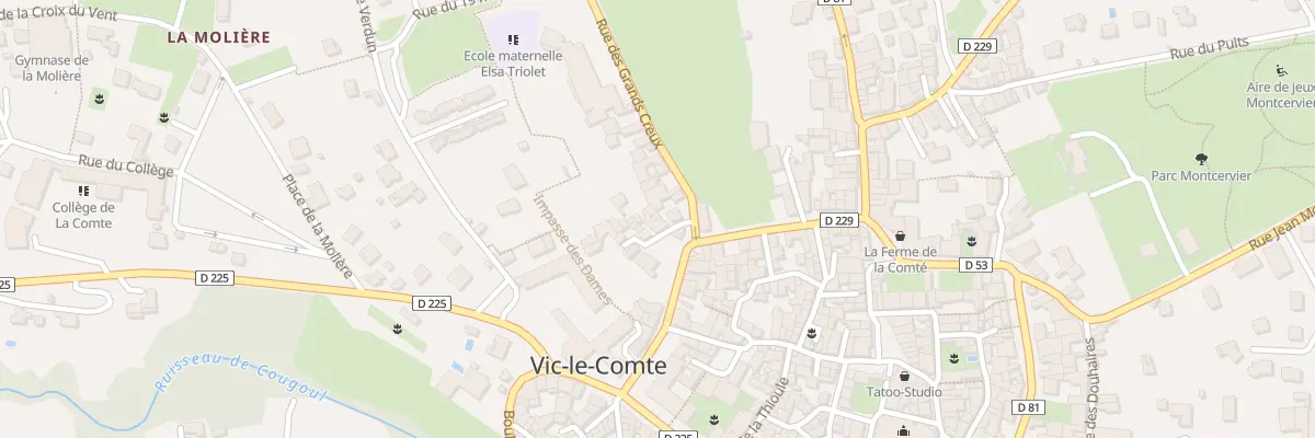 Plan du 18 Imp de Beussat à Vic-le-Comte