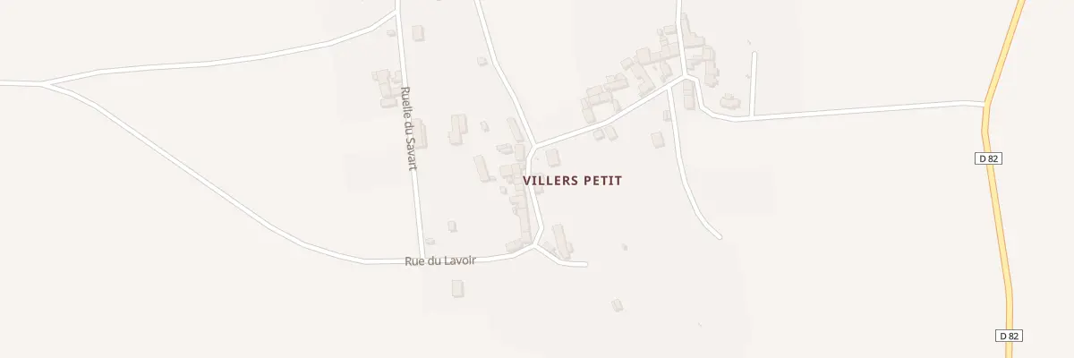 Plan du 13 Rue du Lavoir à Chouy