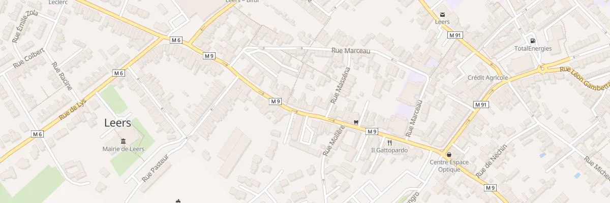 Plan du 52 Rue Joseph Leroy à Leers