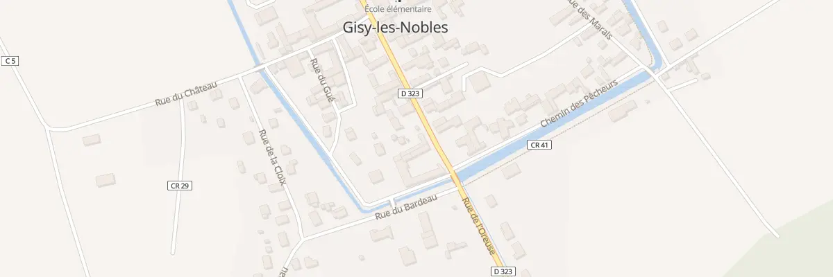 Plan du 3B Gr Grande Rue à Gisy-les-Nobles