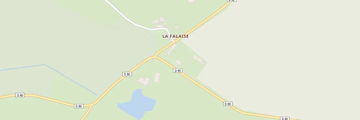 Plan du 110 La Falaise à Louâtre