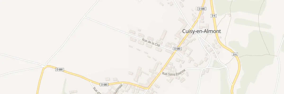 Plan du 15 Rue de la Cité à Cuisy-en-Almont