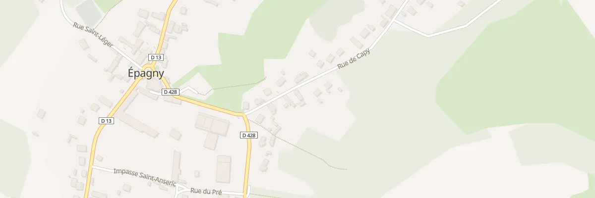 Plan du 8 Rue de Capy à Épagny