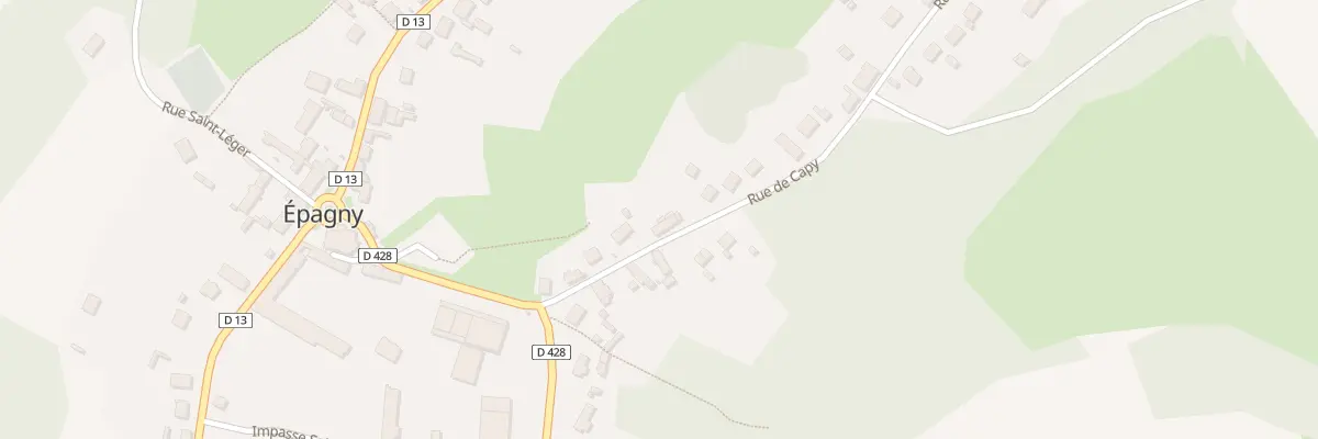 Plan du 5 Rue de Capy à Épagny