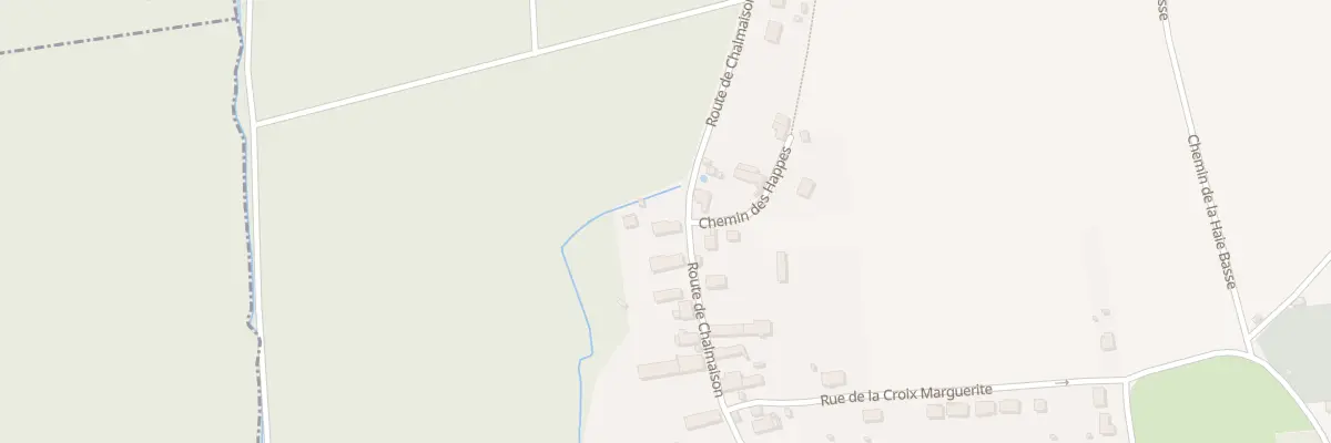 Plan du 38 Rue de Chalmaison à Everly