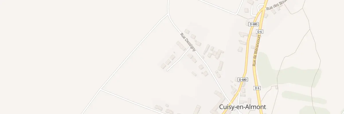 Plan du 1 Rue de la Résidence des Lys à Cuisy-en-Almont