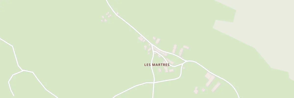 Plan du 5110 Les Martres à Lubilhac