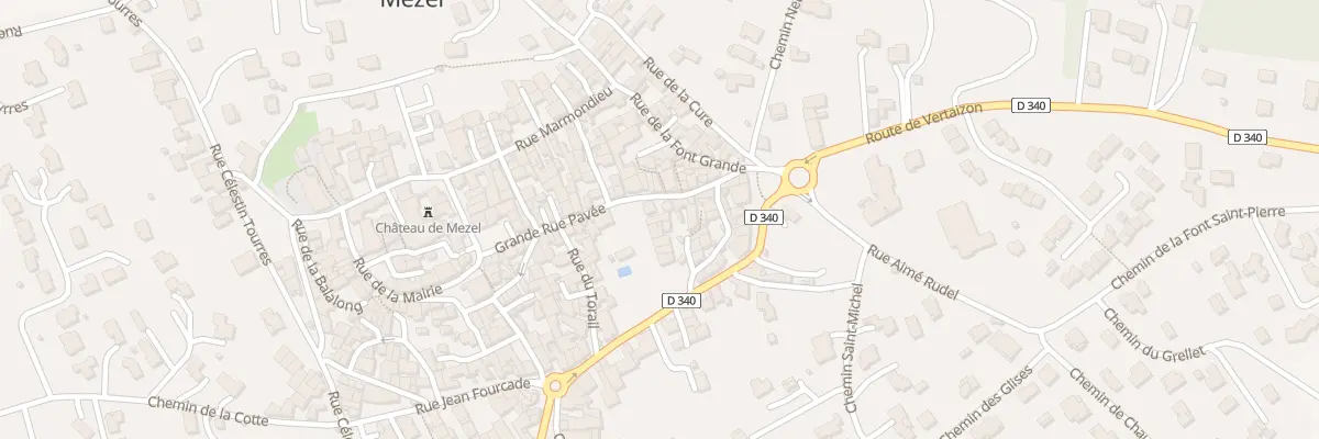 Plan du 144 Gr Grande Rue Pavee à Mur-sur-Allier