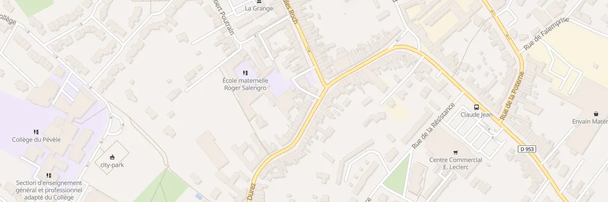 Plan du 6C Rue Floris Durez à Orchies