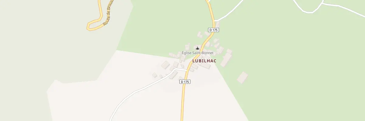 Plan du 5004 Le Bourg à Lubilhac