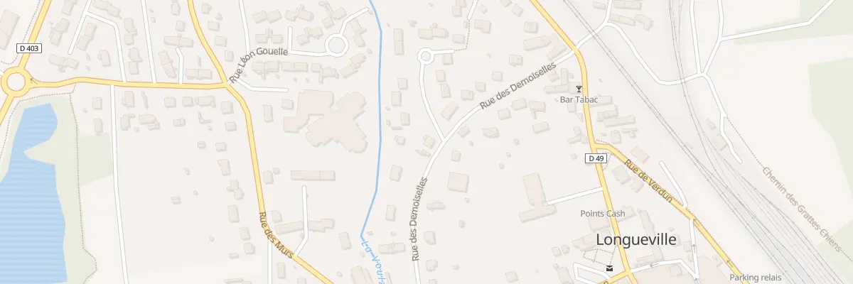 Plan du 1B Rue du Marais Benard à Longueville
