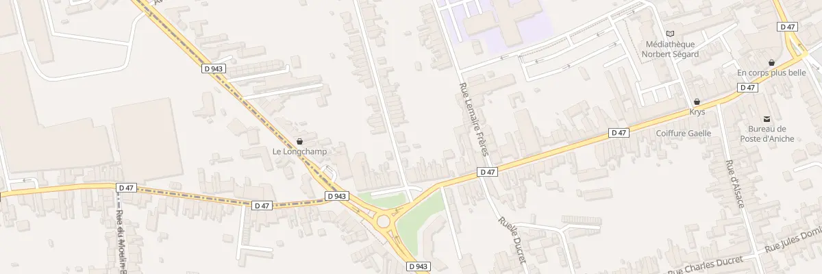 Plan du 14 Rue des Freres Martel à Aniche