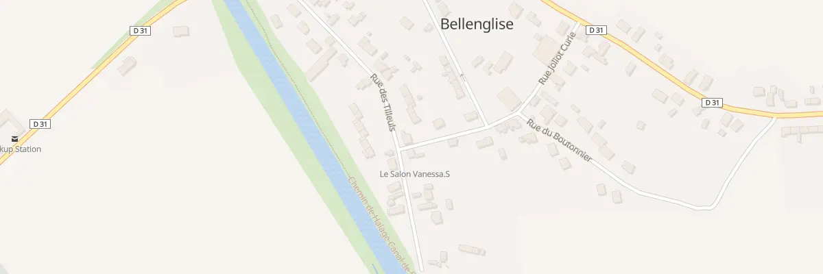 Plan du 28 Rue des Tilleuls à Bellenglise