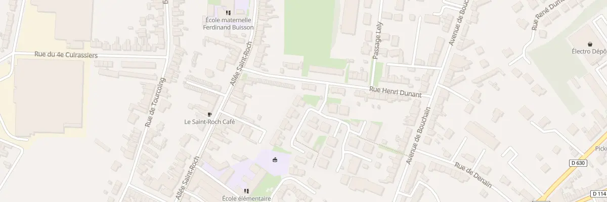 Plan du 601 Rue Henry Dunant à Cambrai