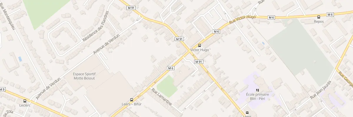 Plan du 51 Rue Victor Hugo à Leers