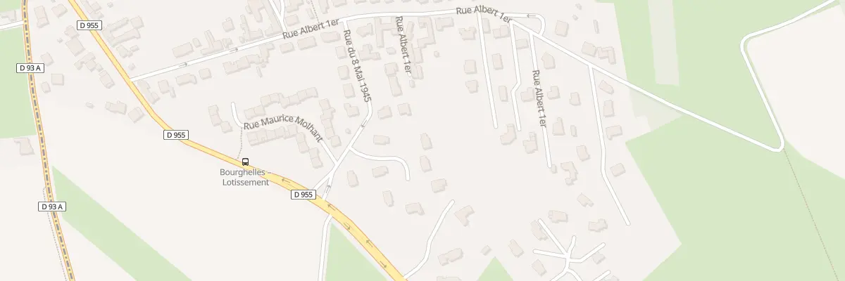 Plan du 61 Rue Maurice Molhant à Bourghelles