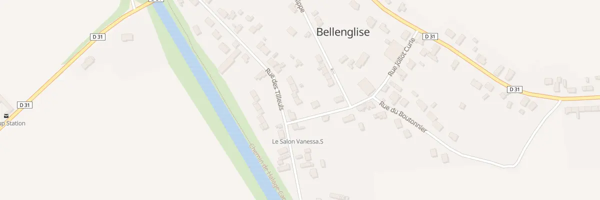 Plan du 26 Rue des Tilleuls à Bellenglise