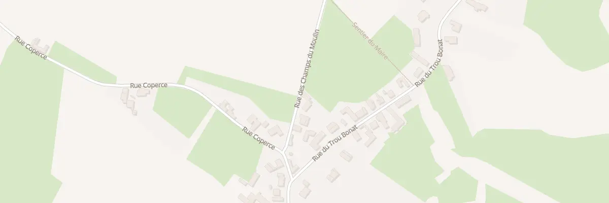 Plan du 693 Rue des Champs du Moulin à Bouvignies