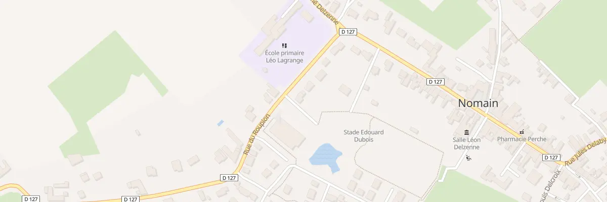 Plan du 9 Rue du Roupion à Nomain