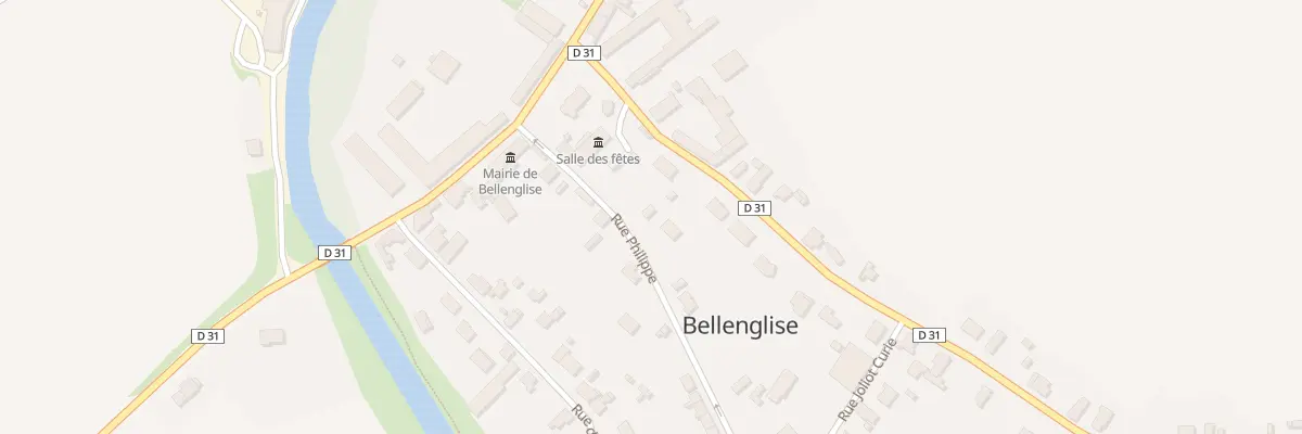 Plan du 6 Rue Philippe à Bellenglise