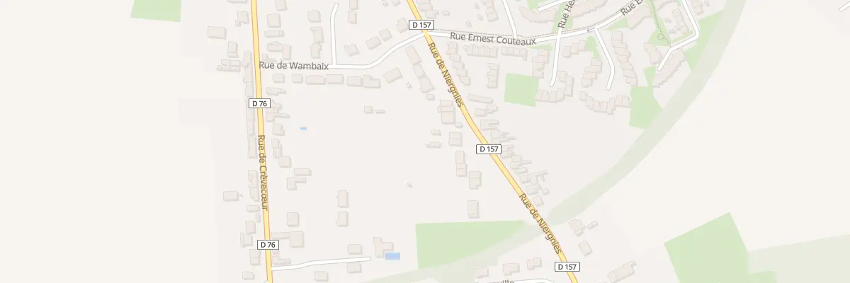 Plan du 52 Rue de Niergnies à Cambrai
