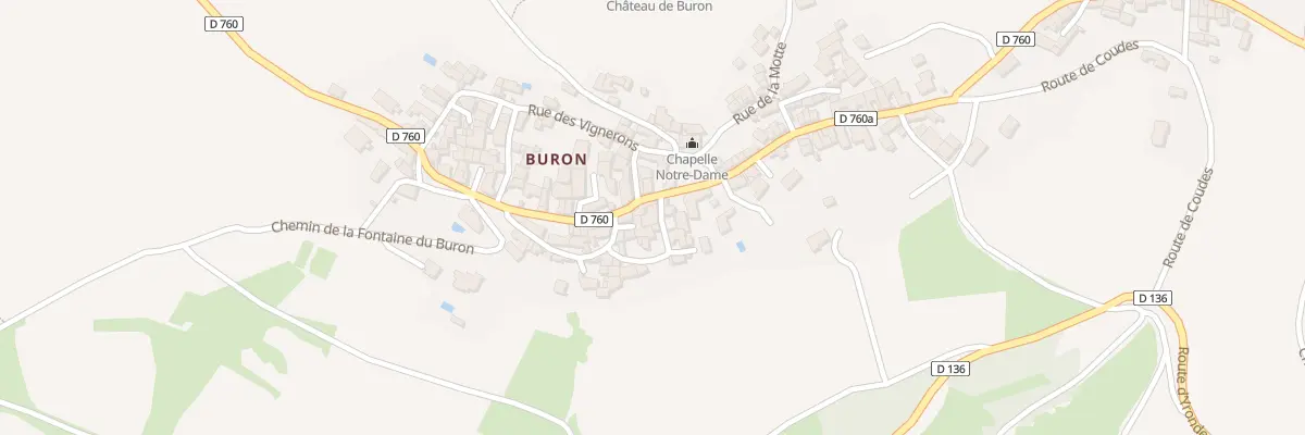 Plan du 2 Rue du Sabotier Buron à Yronde-et-Buron