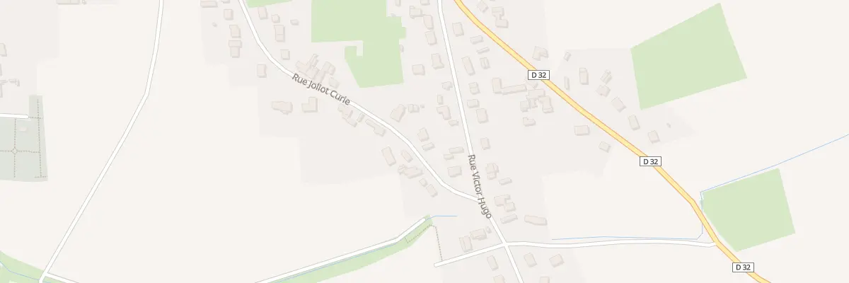 Plan du 31 Rue Joliot Curie à Frières-Faillouël