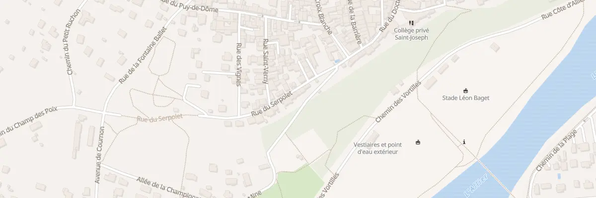 Plan du 9 Rue du Serpolet à Pont-du-Château