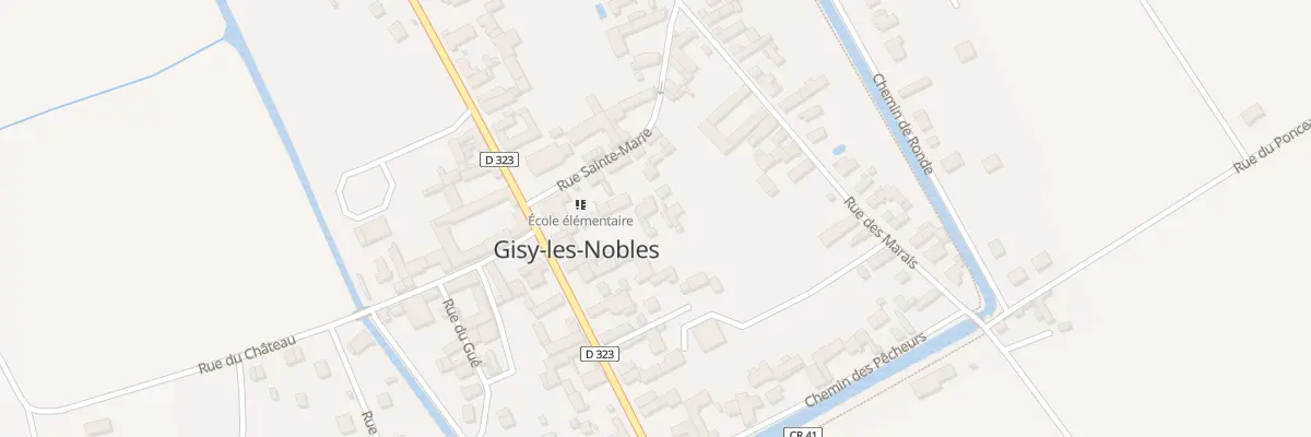 Plan du 8 Rue Sainte-Marie à Gisy-les-Nobles