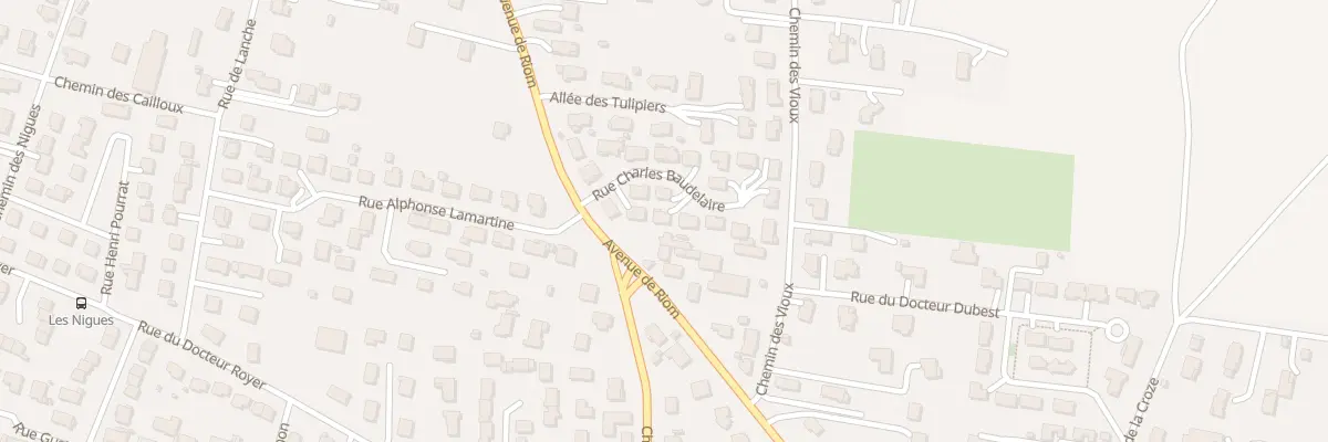 Plan du 9 Rue Charles Beaudelaire à Pont-du-Château