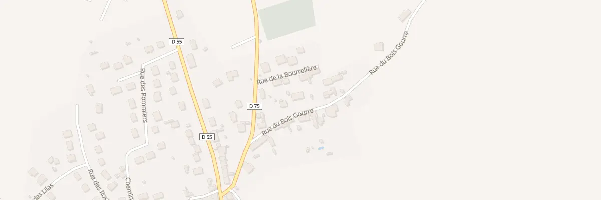Plan du 3 Rue du Bois Gourre à Beton-Bazoches