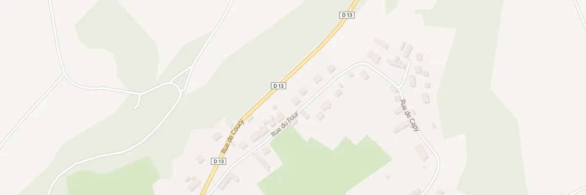 Plan du 11 Rue du Four à Épagny