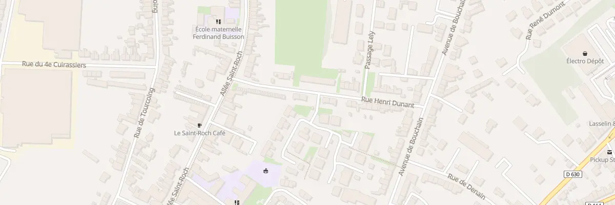 Plan du 56 Rue Henry Dunant à Cambrai