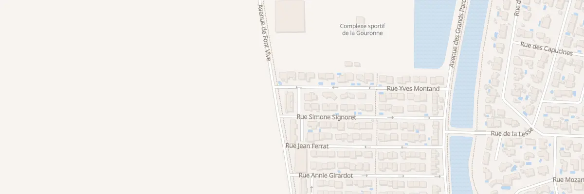 Plan du 29 Rue Yves Montand à Sauvian