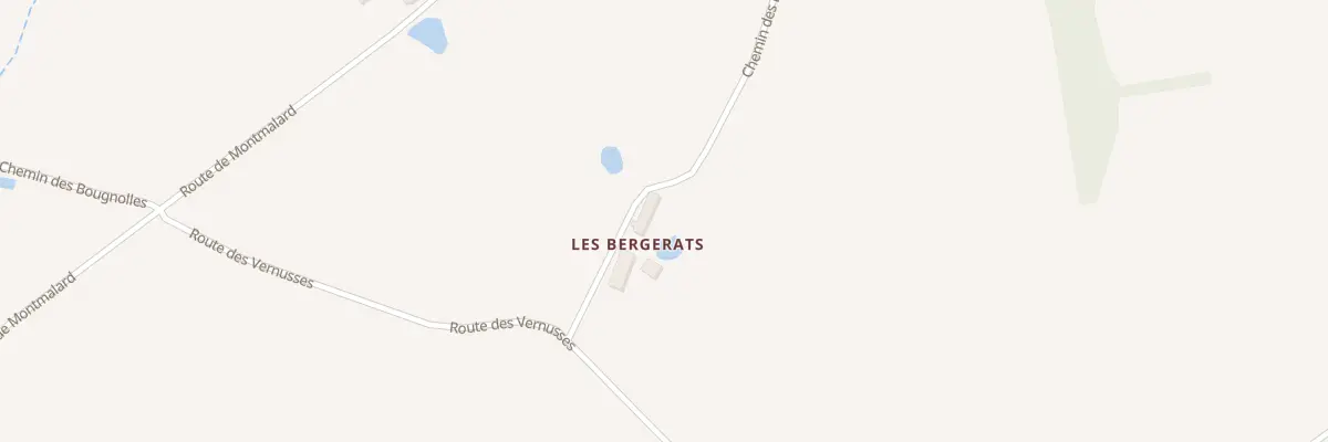 Plan du 5045 Les Bergerats à Bresnay