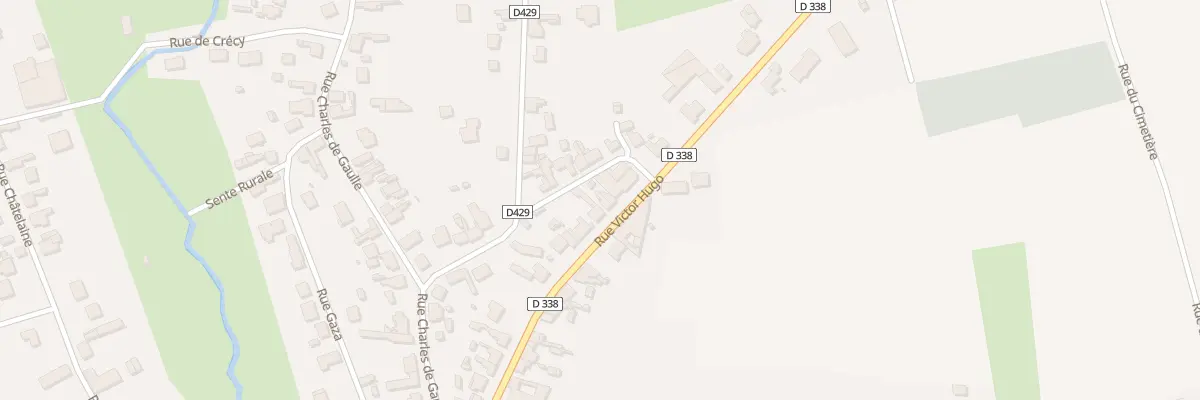Plan du 21 Rue Victor Hugo à Viry-Noureuil