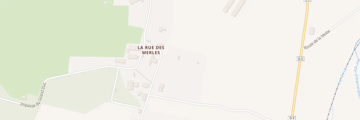 Plan du 31 Rue des Merles à Sommecaise