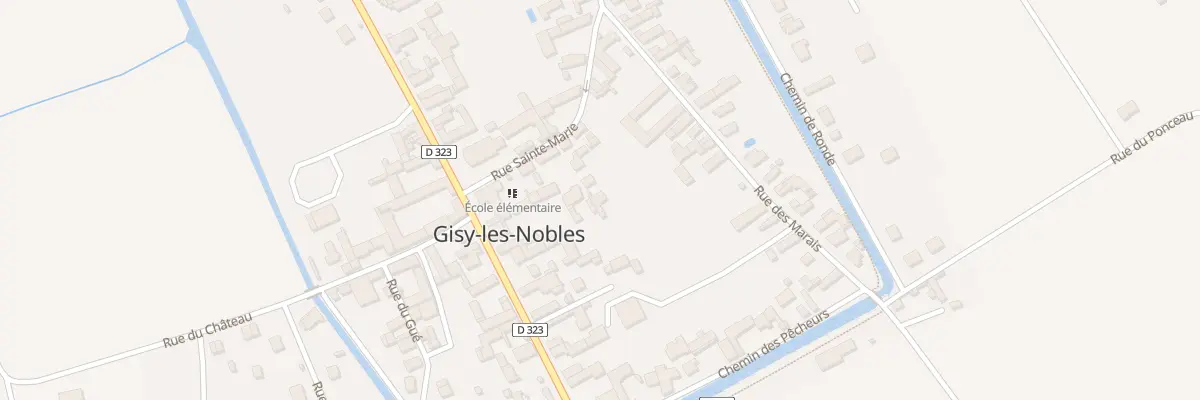 Plan du 10 Rue Sainte-Marie à Gisy-les-Nobles
