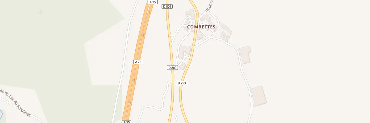 Plan du 5126 Combettes au Buisson