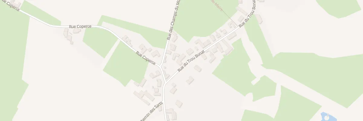 Plan du 254 Rue du Trou Bonat à Bouvignies