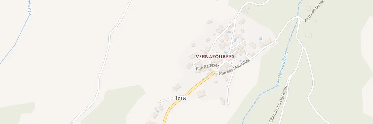 Plan du 3 Rue Barabier à Lunas-les-Châteaux