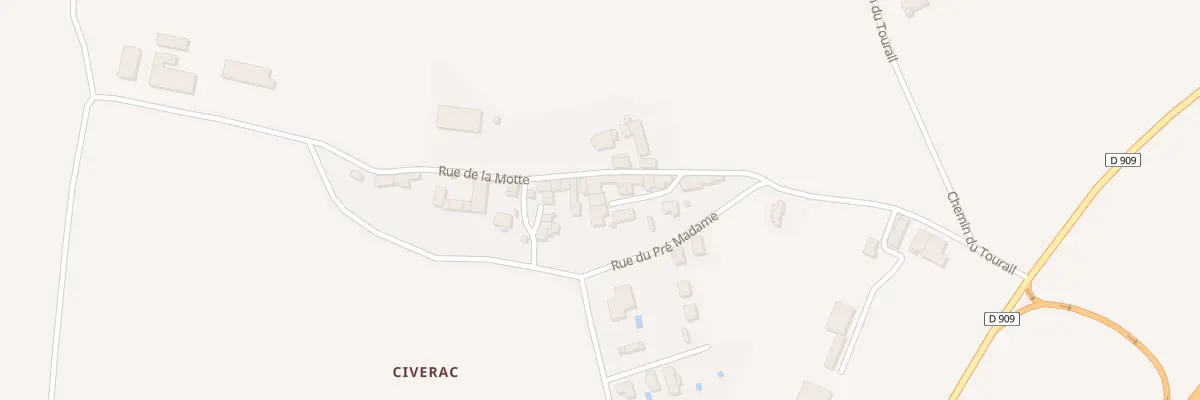 Plan du 5001 Rue de la Motte au Broc