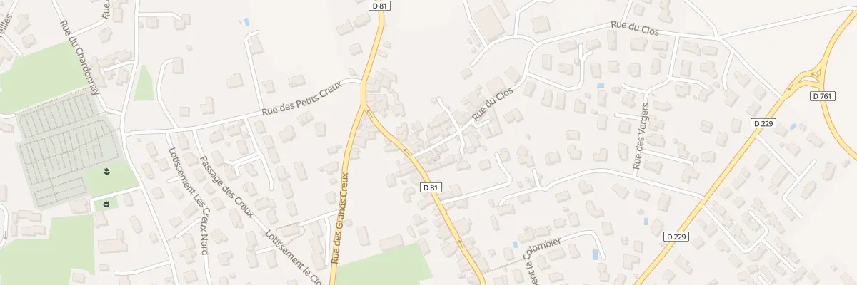 Plan du 6002 Rue du Clos à Vic-le-Comte
