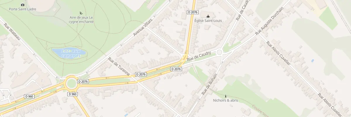 Plan du 47 Rue de Caudry à Cambrai