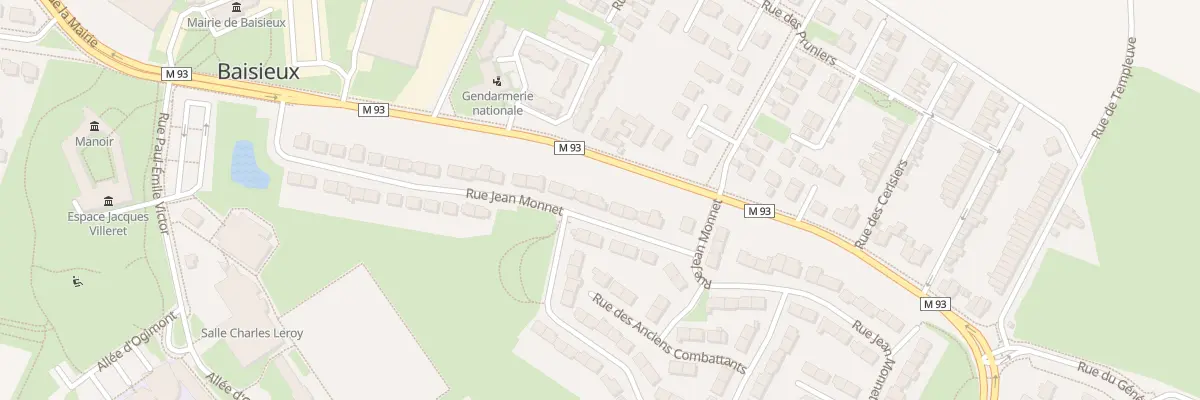 Plan du 37 Rue Jean Monnet à Baisieux