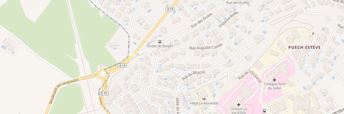 Plan du 9 Rue Georges Brassens à Boujan-sur-Libron