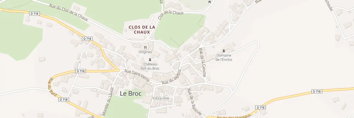 Plan du 2 Rue des Forges au Broc