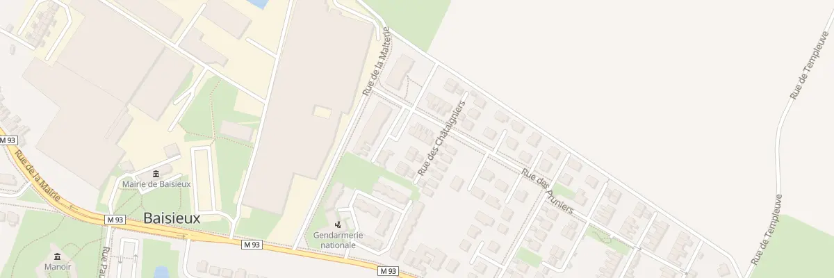 Plan du 21 Rue des Pruniers à Baisieux