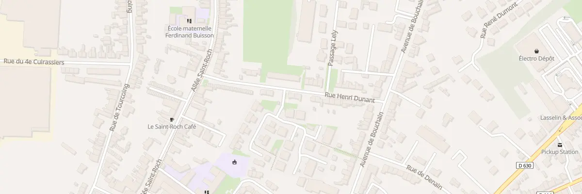 Plan du 62 Rue Henry Dunant à Cambrai