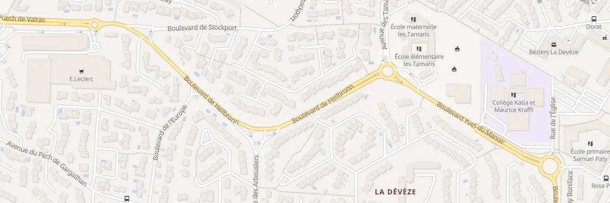 Plan du 36 Rue Anne Frank à Béziers